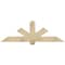 Ekena Millwork Kennewick Rough Sawn Timber Gable Bracket, Douglas Fir, 72"W x 24"H x 4"D x 6"F, 8/12 Pitch GBW072X24X0406KEN00RDF - alternate 1